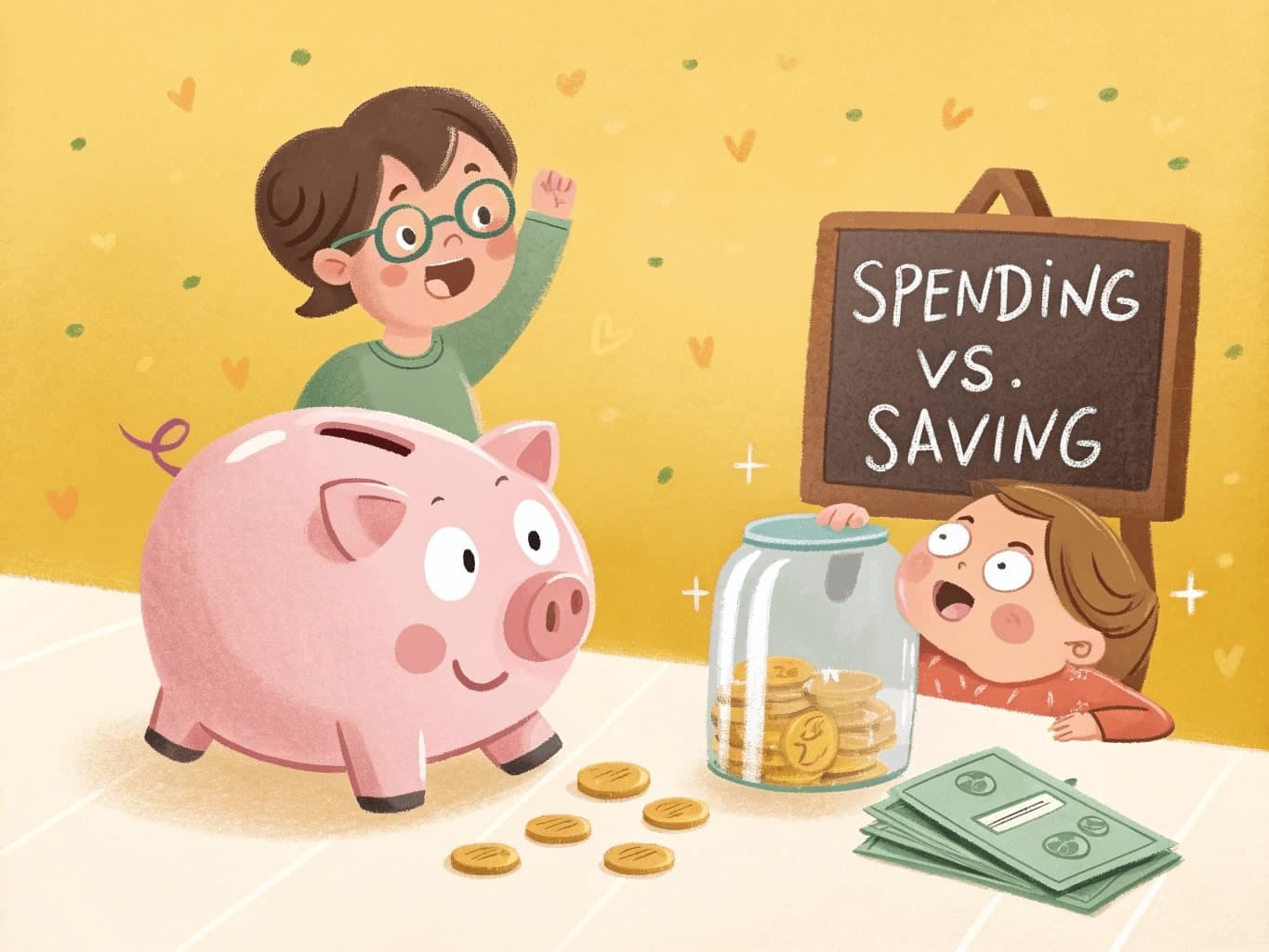 Spending vs. Saving Worksheet preview